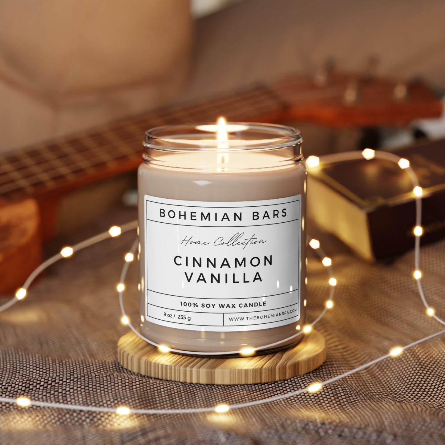 Cinnamon Vanilla Soy Candle