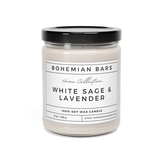 White Sage & Lavender Soy Candle